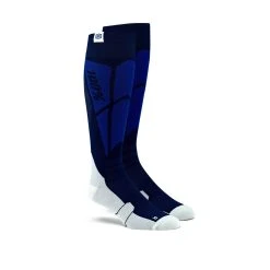 100% HI SIDE Performance Moto Socks -Motorcycle clothing hi side navy grey 2