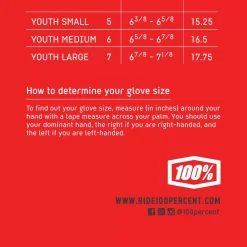 100% Brisker Youth Cold Weather Gloves Fluo Yellow / Black 16 100% Brisker Youth Cold Weather Gloves Fluo Yellow / Black -Motorcycle clothing hp 10016 057 size jpg