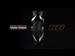 POD K8 2.0 Forged Carbon Knee Brace - Pair -Motorcycle clothing hqdefault 3 106 jpg