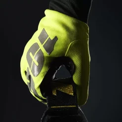 100% Hydromatic Neon Yellow Waterproof Motocross Gloves -Motorcycle clothing hydromatic beauty moto 041 jpg