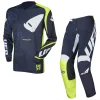 UFO Indium Blue / Neon Green Jersey, Pant Motocross Kit Combo -Motorcycle clothing indium kit 16 jpg
