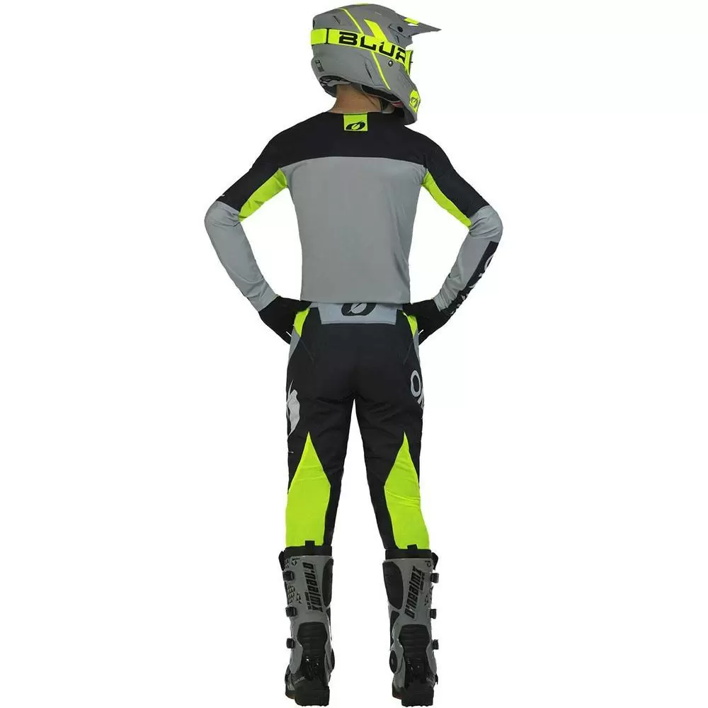 O'Neal Mayhem Hexx V23 Kit Combo - Grey Neon Yellow 6 O'Neal Mayhem Hexx V23 Kit Combo - Grey Neon Yellow - Image 4