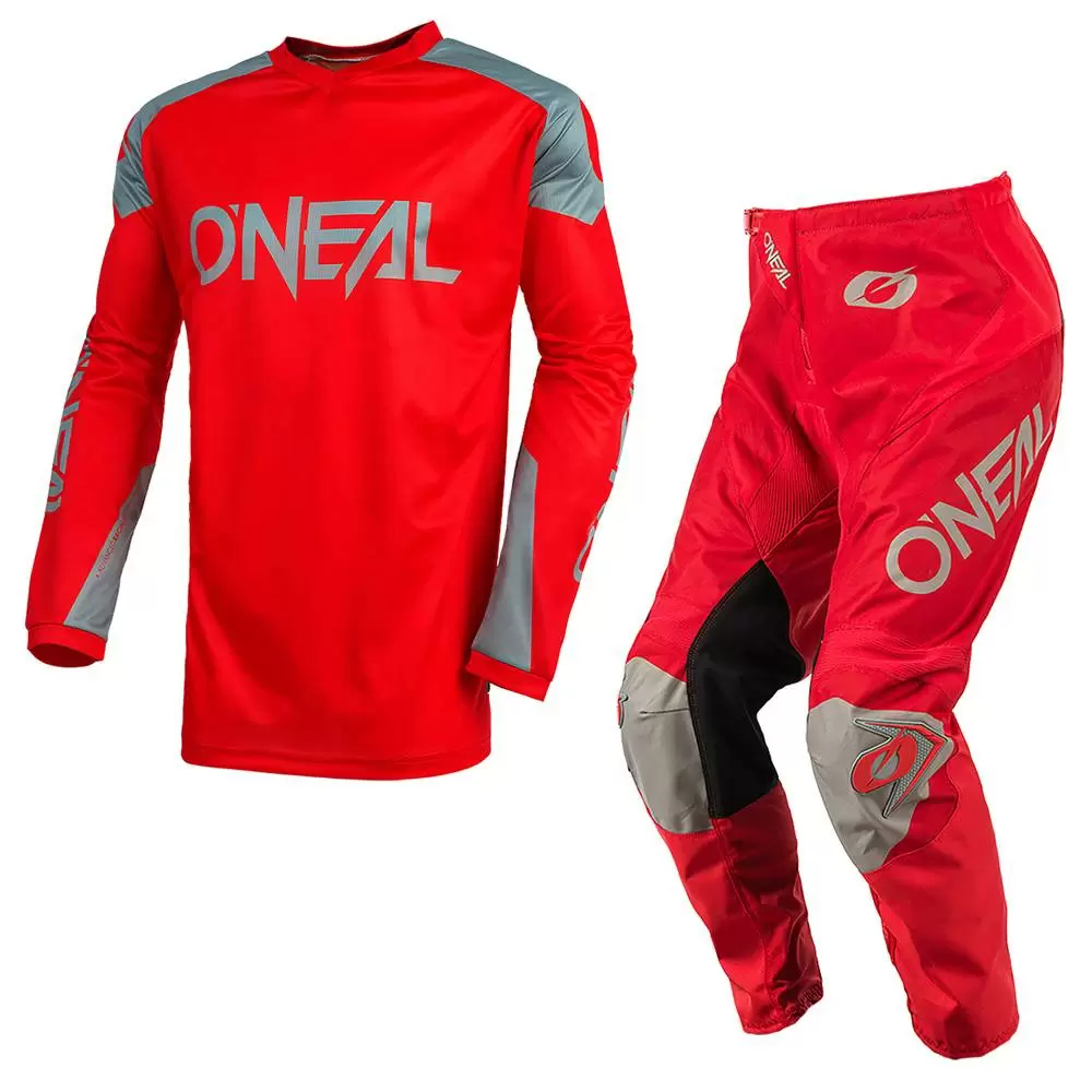 O'Neal Matrix Ridewear Kit Combo Red Grey 4 O'Neal Matrix Ridewear Kit Combo Red Grey - Image 2