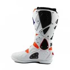 Sidi Crossfire 2 SRS Orange Fluo White Motocross Boots -Motorcycle clothing mfire2srs arfbibl 05 4 jpg