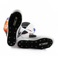 Sidi Crossfire 2 SRS Orange Fluo White Motocross Boots -Motorcycle clothing mfire2srs arfbibl 06 4 jpg