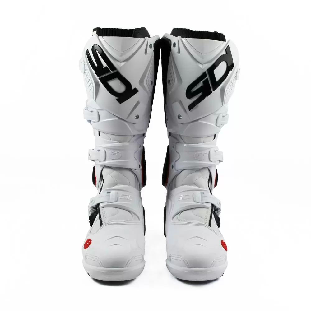 Sidi Crossfire 2 SRS White White Motocross Boots 9 Sidi Crossfire 2 SRS White White Motocross Boots - Image 7