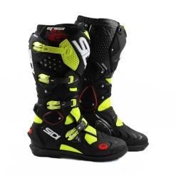 Sidi Crossfire 2 SRS Boots - Yellow Fluo Black