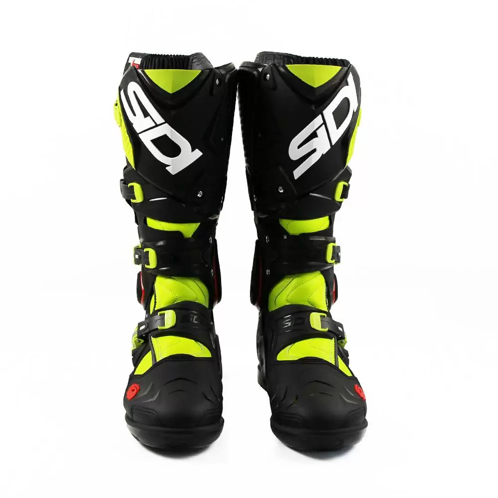 Sidi Crossfire 2 SRS Boots - Yellow Fluo Black 8 Sidi Crossfire 2 SRS Boots - Yellow Fluo Black - Image 6
