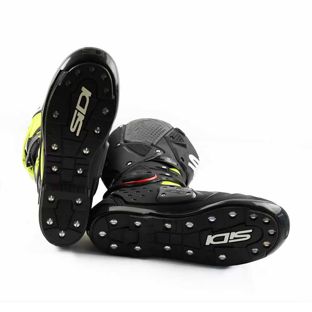 Sidi Crossfire 2 SRS Boots - Yellow Fluo Black 10 Sidi Crossfire 2 SRS Boots - Yellow Fluo Black - Image 8