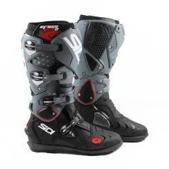 Sidi Crossfire 2 SRS Black Black Grey Motocross Boots 14 Sidi Crossfire 2 SRS Black Black Grey Motocross Boots -Motorcycle clothing mfire2srs nenegr 01 26 1