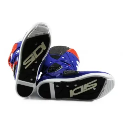 Sidi Crossfire 3 SRS Off-Road Boots - White Blue Red Fluo -Motorcycle clothing mfire3srs biblrosf 06 4 jpg