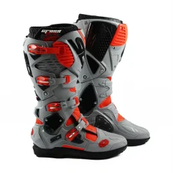 Sidi Crossfire 3 SRS Off-Road Boots - Red Fluo Ash -Motorcycle clothing mfire3srs roflce 01 jpg
