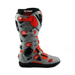 Sidi Crossfire 3 SRS Off-Road Boots - Red Fluo Ash -Motorcycle clothing mfire3srs roflce 04 jpg