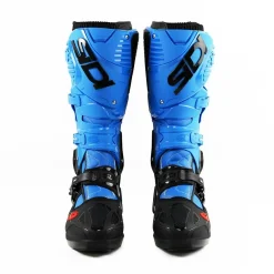 Sidi Crossfire 3 SRS Off-Road MX Boots - Light Blue Black -Motorcycle clothing mfire3wsrs azne 02 jpg