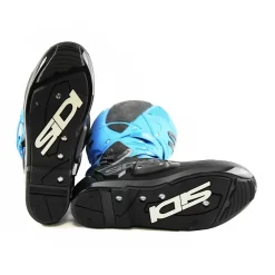 Sidi Crossfire 3 SRS Off-Road MX Boots - Light Blue Black -Motorcycle clothing mfire3wsrs azne 06 jpg