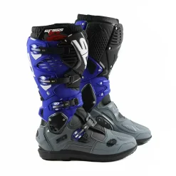 Sidi Crossfire 3 SRS Off-Road Boots - Grey Blue Black -Motorcycle clothing mfire3wsrs grblne 01 jpg