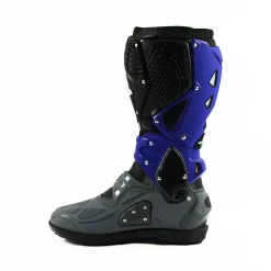 Sidi Crossfire 3 SRS Off-Road Boots - Grey Blue Black -Motorcycle clothing mfire3wsrs grblne 05 jpg
