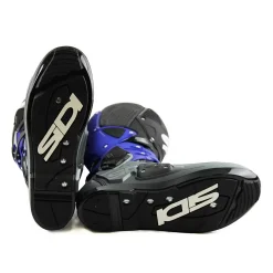 Sidi Crossfire 3 SRS Off-Road Boots - Grey Blue Black -Motorcycle clothing mfire3wsrs grblne 06 jpg