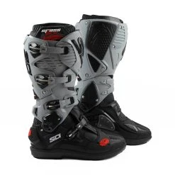 Sidi Crossfire 3 SRS Off-Road MX Boots - Black Ash 28 Sidi Crossfire 3 SRS Off-Road MX Boots - Black Ash -Motorcycle clothing mfire3wsrs nece 01 4