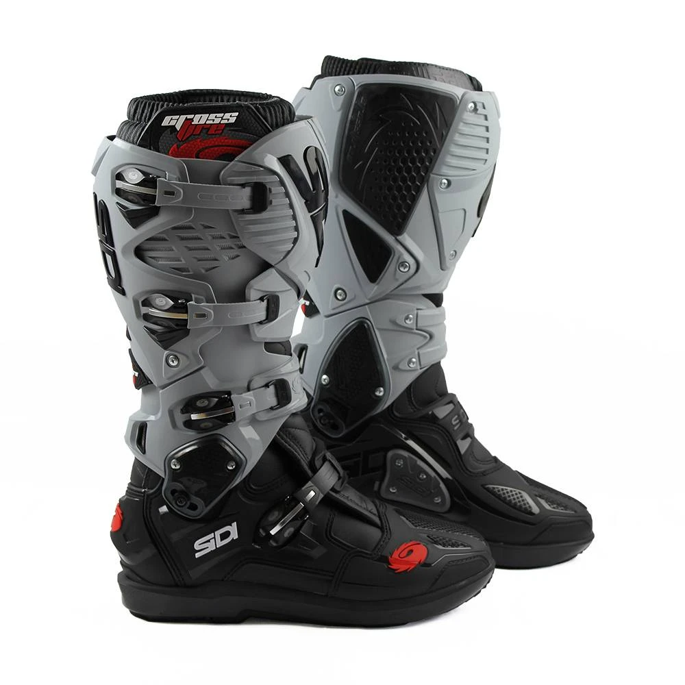 Sidi Crossfire 3 SRS Off-Road MX Boots - Black Ash 9 Sidi Crossfire 3 SRS Off-Road MX Boots - Black Ash - Image 7