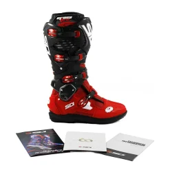 Sidi Crossfire 3 SRS Off-Road Boots - Red Black -Motorcycle clothing mfire3wsrs rorone 07 4 jpg