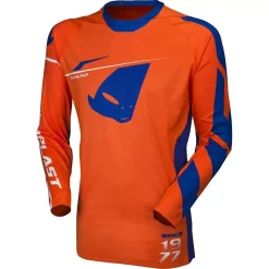 UFO Slim Sharp Orange Motocross Jersey -Motorcycle clothing mg04445f 4 jpg