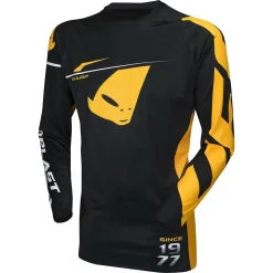 UFO Slim Sharp Black Motocross Jersey -Motorcycle clothing mg04445k 3 jpg