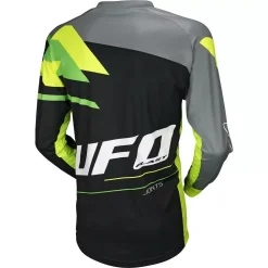 UFO Joint Grey Green Motocross Jersey -Motorcycle clothing mg04447e back 7 jpg