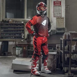 UFO Slim Radom Motocross Jersey - Red -Motorcycle clothing mg04489b 04 jpg