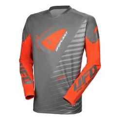 UFO Kimura Motocross Jersey - Grey Orange 12 UFO Kimura Motocross Jersey - Grey Orange -Motorcycle clothing mg04490ef 01 2