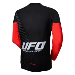 UFO Kimura Motocross Jersey - Black Red 14 UFO Kimura Motocross Jersey - Black Red -Motorcycle clothing mg04490kb 02 jpg