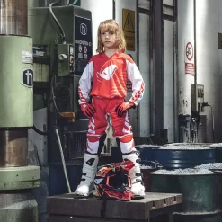 UFO Kids Kimura Red Motocross Kit Combo -Motorcycle clothing mg04494b 03 1 jpg