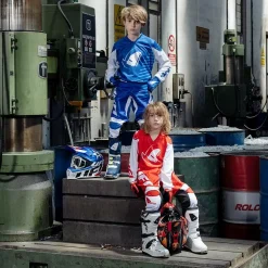 UFO Kids Kimura Blue Motocross Jersey -Motorcycle clothing mg04494c 04 jpg