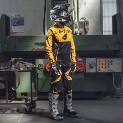 UFO Takeda Yellow Motocross Kit Combo -Motorcycle clothing mg04502d 04 1 jpg