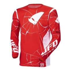 UFO Bullet Motocross Jersey - Red 12 UFO Bullet Motocross Jersey - Red -Motorcycle clothing mg04504b 01 1 3
