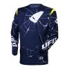UFO Bullet Motocross Jersey - Blue Yellow -Motorcycle clothing mg04504n 01 2