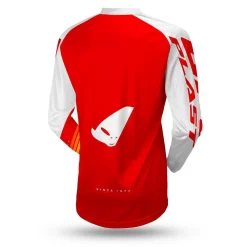UFO Horizon Red Motocross Jersey -Motorcycle clothing mg04521b back jpg