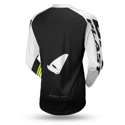 UFO Horizon Black Motocross Jersey -Motorcycle clothing mg04521k back jpg