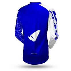 UFO Tecno Blue MX23 Jersey, Pant Motocross Kit Combo -Motorcycle clothing mg04522c back 1 jpg