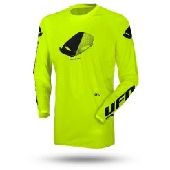 UFO Kids Radial Neon Yellow Motocross Jersey -Motorcycle clothing mg04527dflu 2 1 1