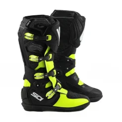 Sidi X3 Xtreme SRS Yellow Fluo Black Motocross Boots -Motorcycle clothing mxtremesrs giflne 01 1 4 jpg