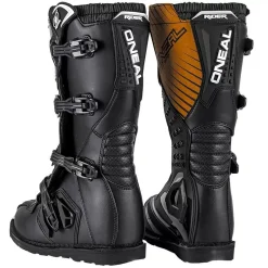 O'Neal Rider Boots - Black -Motorcycle clothing o neal black rider mx boots back 8 jpg