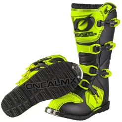 O'Neal Rider Boots - Neon Yellow -Motorcycle clothing o neal neon yellow rider mx boots group 5 jpg