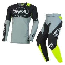 O'Neal Mayhem Hexx V23 Kit Combo - Grey Neon Yellow