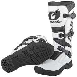 O'Neal RSX Boots - White Black -Motorcycle clothing oneal white black rsx mx boots sole 4 jpg
