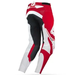 UFO Frequency Slim Neon Red White Motocross Pants -Motorcycle clothing pi04467 b 02 6 jpg
