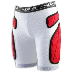 UFO Atom White Red Soft Padded Shorts -Motorcycle clothing pi09179 4629 95 jpg