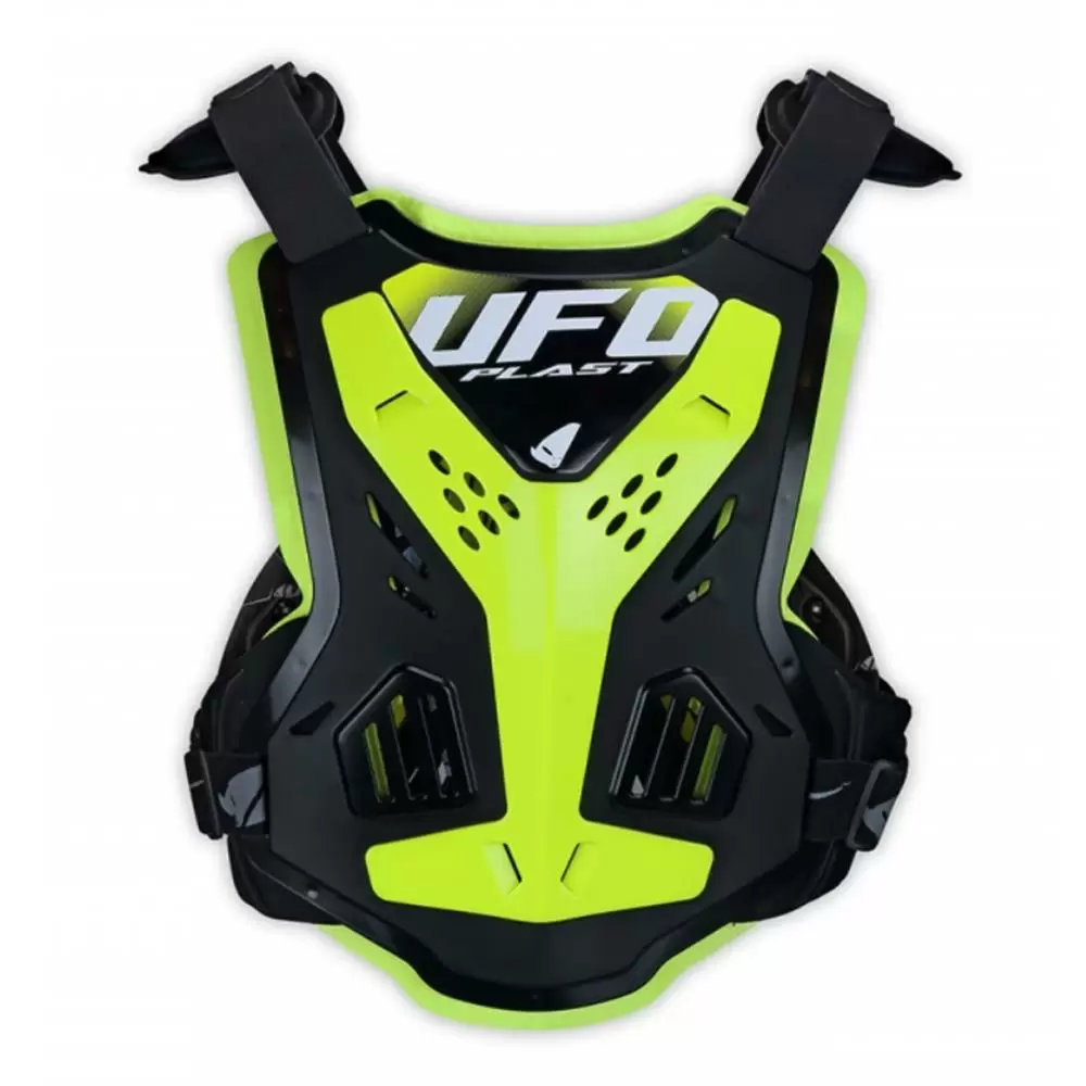 UFO X-Concept EVO Chest Protector - Black Neon Yellow 4 UFO X-Concept EVO Chest Protector - Black Neon Yellow - Image 2