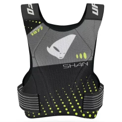 UFO Shan Chest Protector - Grey Black Neon Green