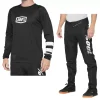 100% R-Core Black White Motocross Kit Combo -Motorcycle clothing rcorkcbw 1 jpg